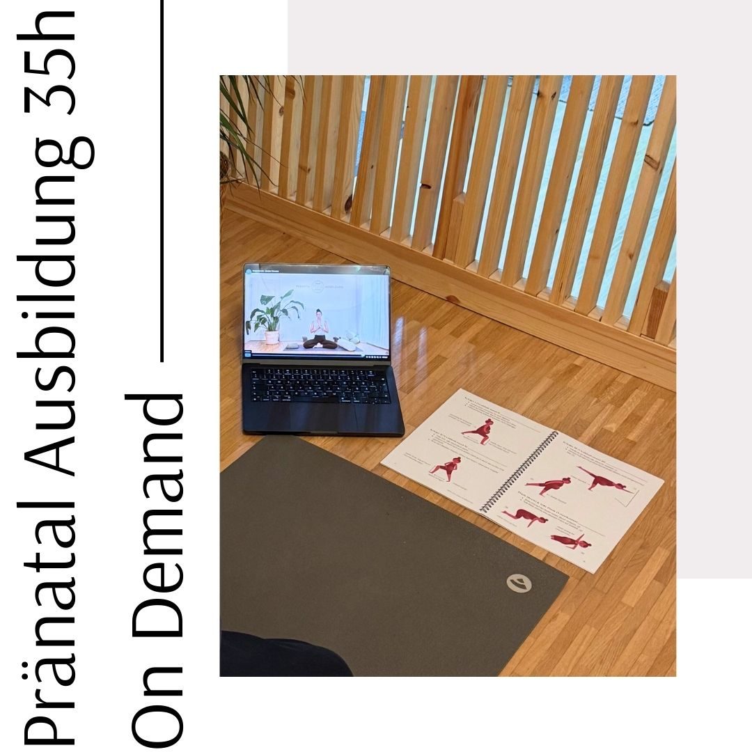 Pränatal Yogalehrer Ausbildung - Video on Demand 35 h